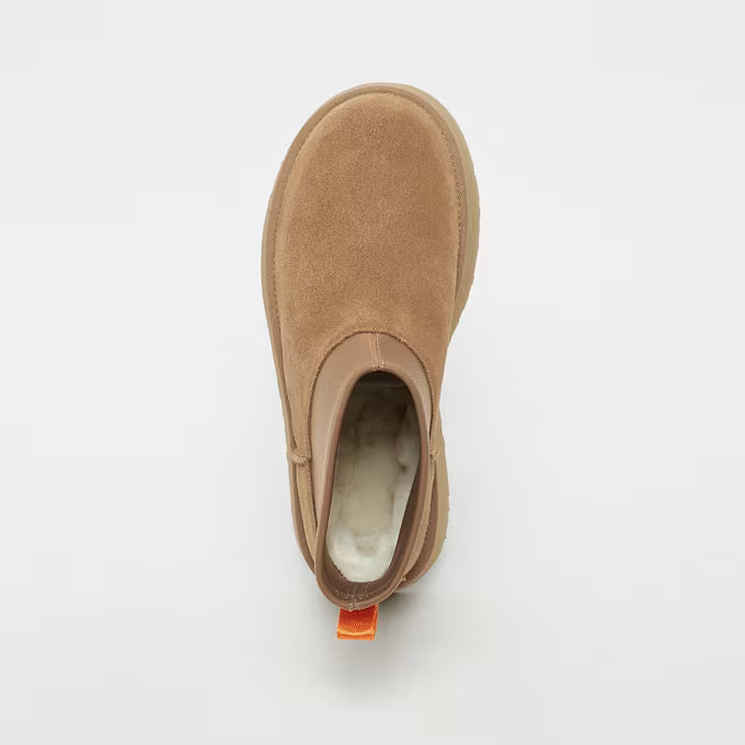 Women's Boots with Warm Lining - Chestnut
