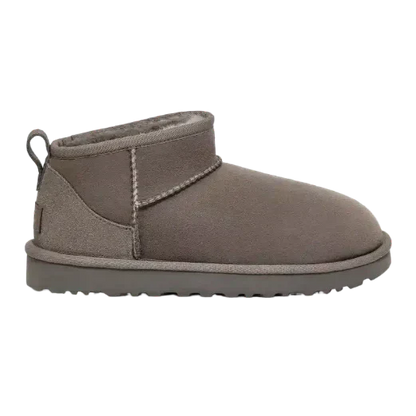 Women's Boots with Warm Lining - Grey