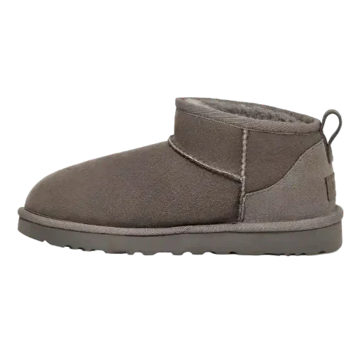 Women's Boots with Warm Lining - Grey