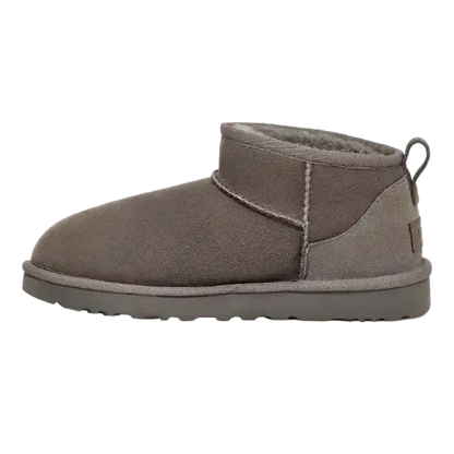 Women's Boots with Warm Lining - Grey