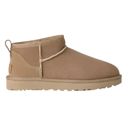 Women's Boots with Warm Lining - Sand