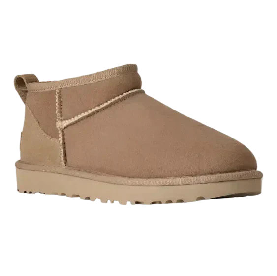 Women's Boots with Warm Lining - Sand