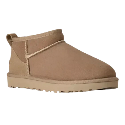 Women's Boots with Warm Lining - Sand