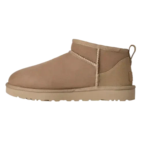 Women's Boots with Warm Lining - Sand