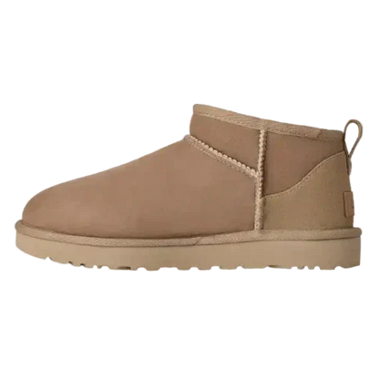 Women's Boots with Warm Lining - Sand