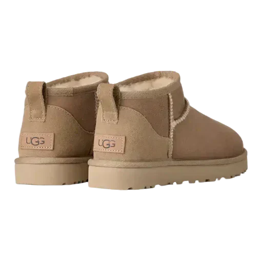 Women's Boots with Warm Lining - Sand