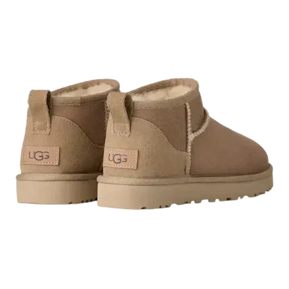 Women's Boots with Warm Lining - Sand