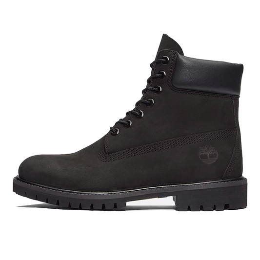 Boots with Warm Lining - Black Nubuck