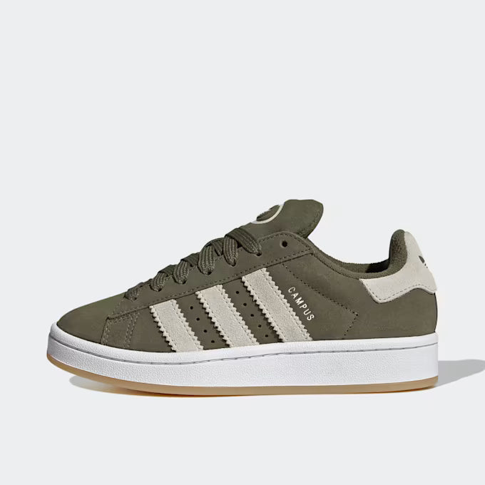 Kids' Retro Sneakers for Everyday Wear & Streetwear - 00s Olive Green/Beige