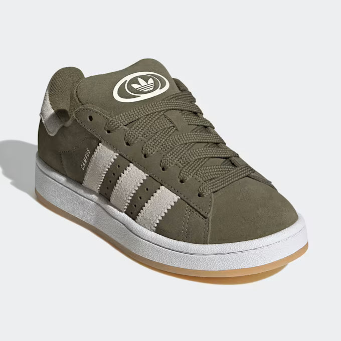Kids' Retro Sneakers for Everyday Wear & Streetwear - 00s Olive Green/Beige
