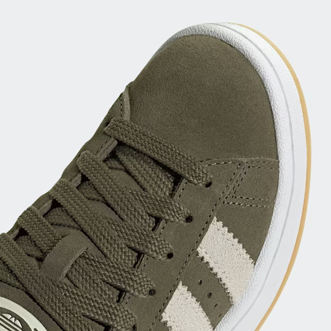 Kids' Retro Sneakers for Everyday Wear & Streetwear - 00s Olive Green/Beige