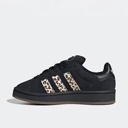 Kids' Retro Sneakers for Everyday Wear & Streetwear - 00s Black/Leopard