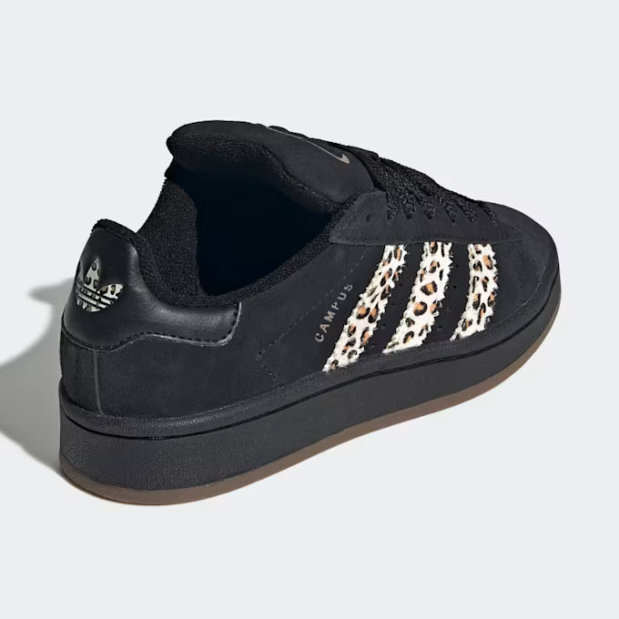 Kids' Retro Sneakers for Everyday Wear & Streetwear - 00s Black/Leopard