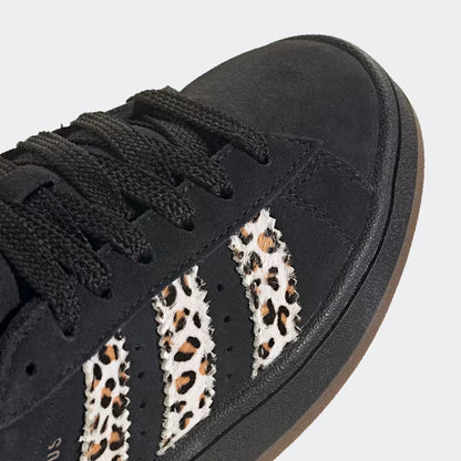 Kids' Retro Sneakers for Everyday Wear & Streetwear - 00s Black/Leopard