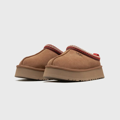 Women's Slippers with Soft Footbed - Chestnut