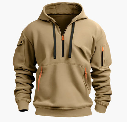 Men´s Hoodie with Zippered Pockets