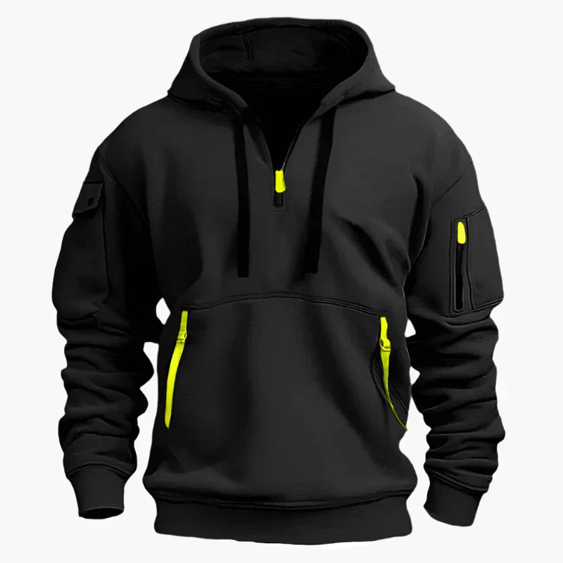 Men´s Hoodie with Zippered Pockets
