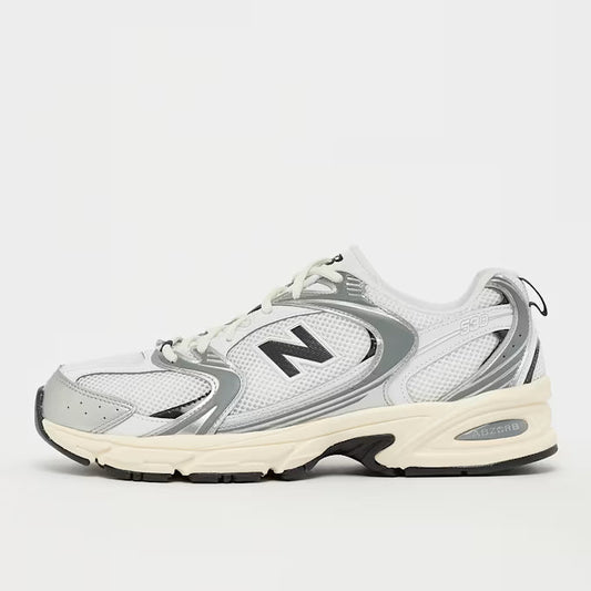 Sneakers for Everyday Wear & Streetwear - White/Silver