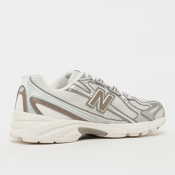 Sneakers for Everyday Wear & Streetwear - Silver/Beige/White