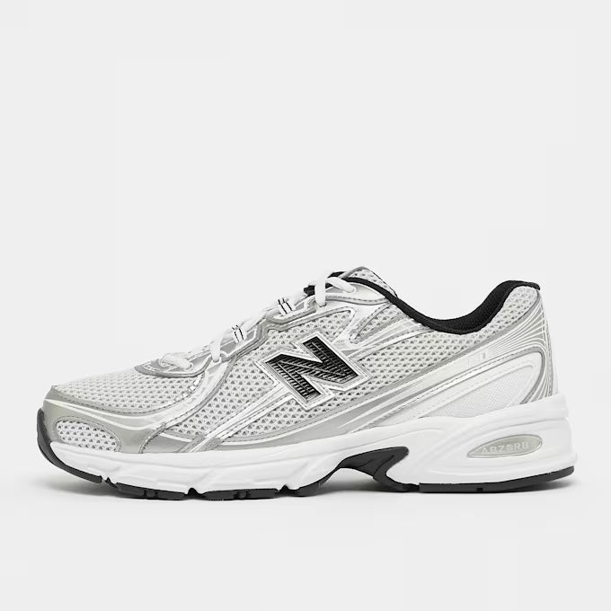 Sneakers for Everyday Wear & Streetwear - White/Silver