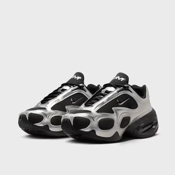 Women's Sneakers for Everyday Wear & Streetwear - Black/Silver