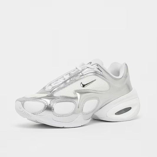 Women's Sneakers for Everyday Wear & Streetwear - White/Silver