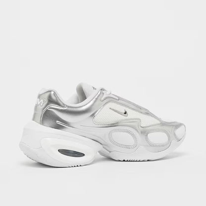 Women's Sneakers for Everyday Wear & Streetwear - White/Silver
