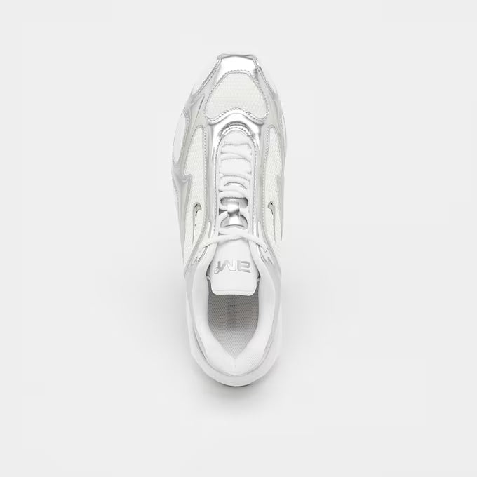Women's Sneakers for Everyday Wear & Streetwear - White/Silver