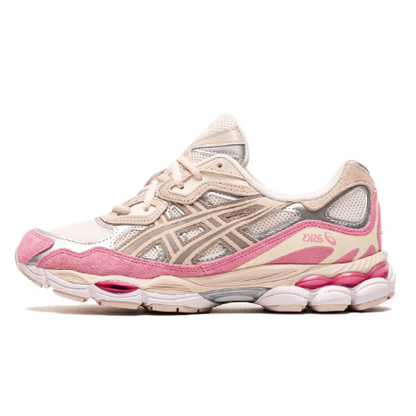 Sneakers for Everyday Wear & Streetwear - Cream Mineral Beige Pink/Strawberry