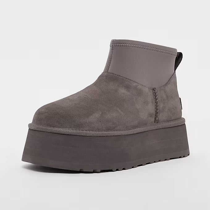 Women's Boots with Warm Lining - Grey