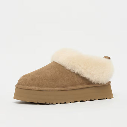 Women's Slippers with Soft Footbed - Chestnut