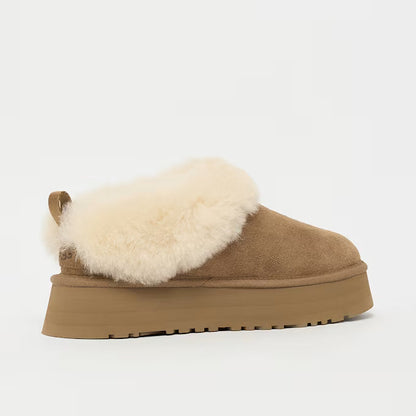 Women's Slippers with Soft Footbed - Chestnut